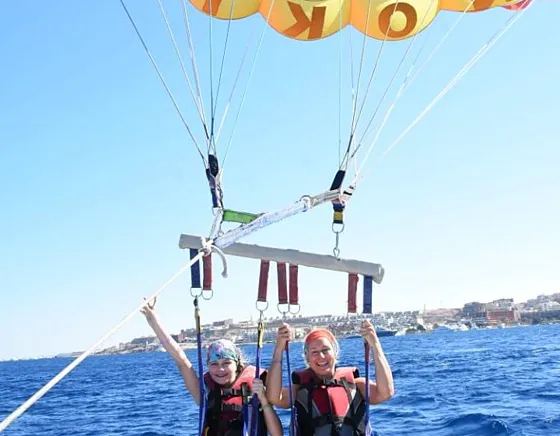 Parasailing w Sharm el Sheikh
