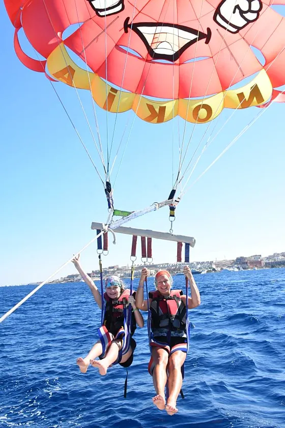 Parasailing w Sharm el Sheikh - zdjęcie 2