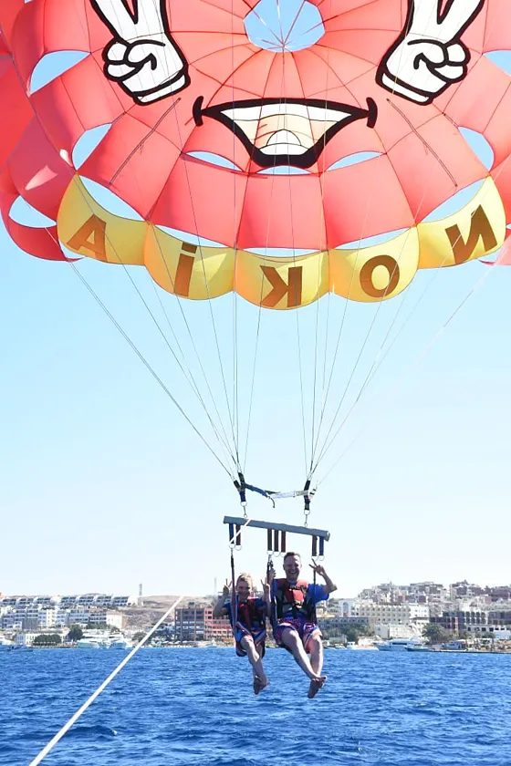 Parasailing w Sharm el Sheikh - zdjęcie 3