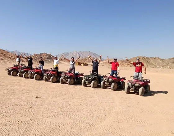 Wycieczka z Hurghady Moto Quad Safari 3h