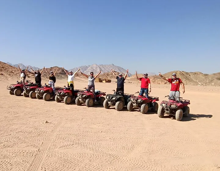 Wycieczka z Hurghady Moto Quad Safari 3h