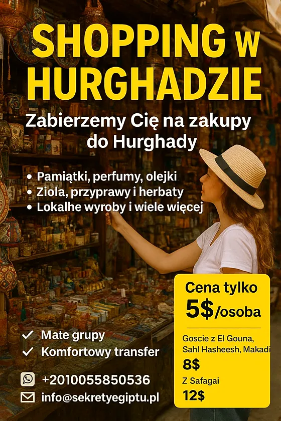 Wycieczka z Hurghady – Zakupy - Shopping w Hurghadzie - zdjęcie 3