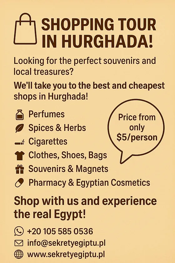 Wycieczka z Hurghady – Zakupy - Shopping w Hurghadzie - zdjęcie 5