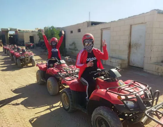 Wycieczka z Marsa Alam - Moto Quad Safari 2h